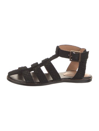 Adolfo Dominguez Leather Gladiator Sandals