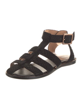 Adolfo Dominguez Leather Gladiator Sandals