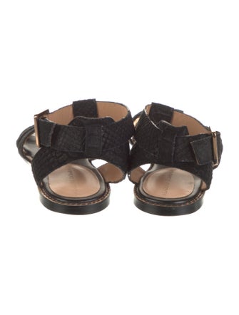 Adolfo Dominguez Leather Gladiator Sandals