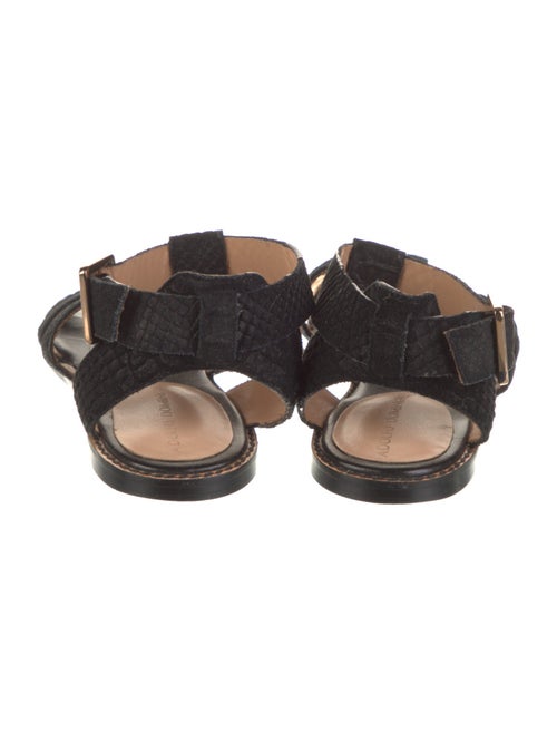 Adolfo Dominguez Leather Gladiator Sandals