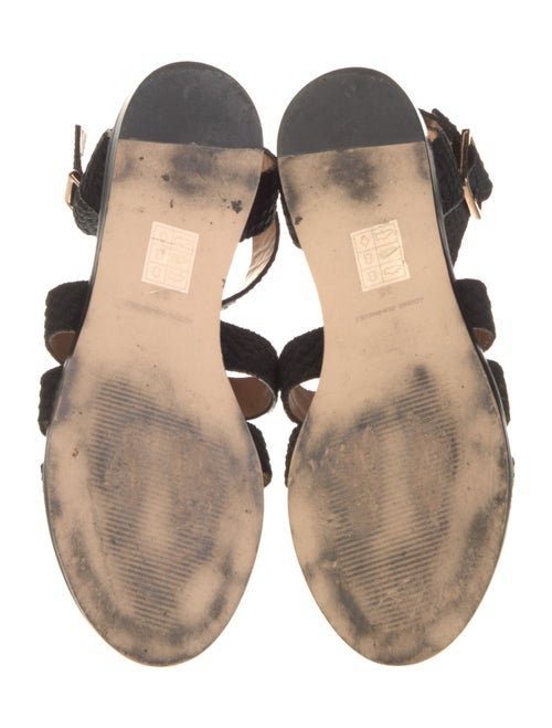 Adolfo Dominguez Leather Gladiator Sandals