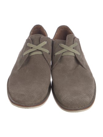 Adolfo Dominguez Suede Derby Shoes