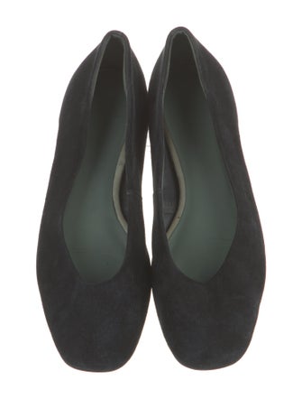 Adolfo Dominguez Suede Flats