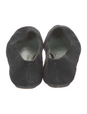 Adolfo Dominguez Suede Flats