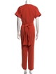 Adolfo Dominguez V-Neck Jumpsuit
