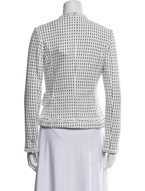 Adolfo Dominguez Nylon Tweed Pattern Jacket