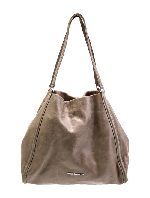 Adolfo Dominguez Leather Shoulder Bag