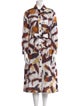 Adolfo Dominguez Tie-Dye Print Midi Length Dress