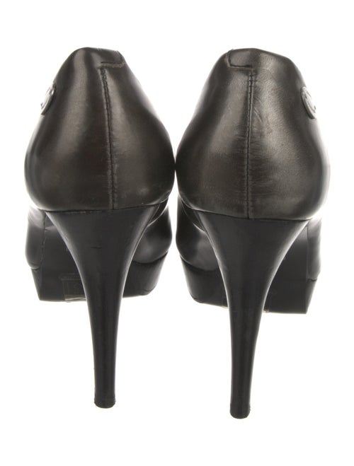 Adolfo Dominguez Leather Pumps