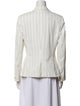 Adolfo Dominguez Striped Blazer
