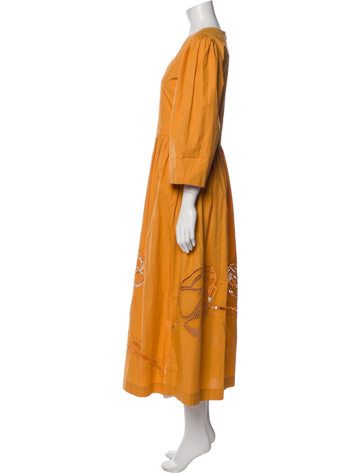 Adolfo Dominguez V-Neck Long Dress w/ Tags