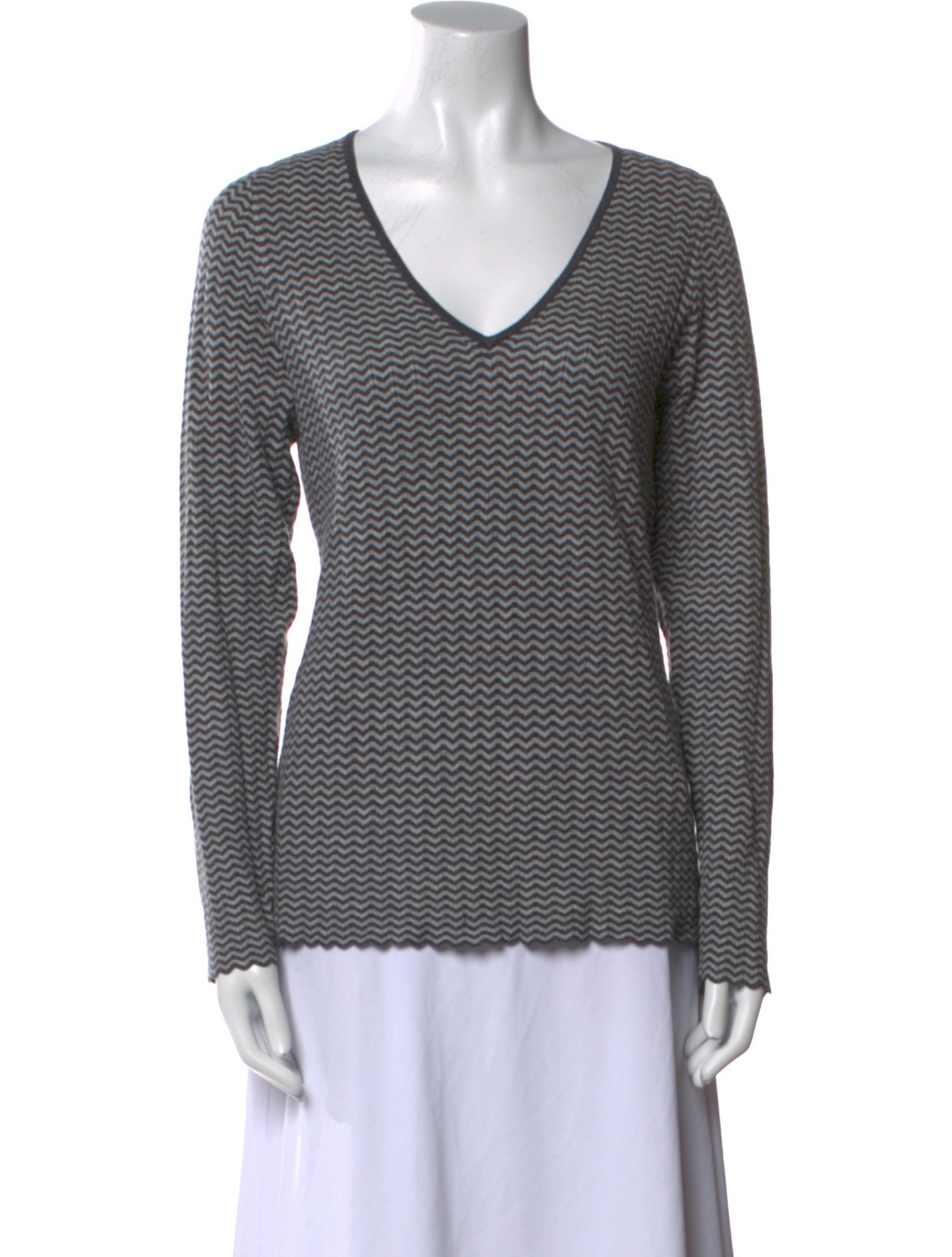Adolfo Dominguez V-Neck Sweater