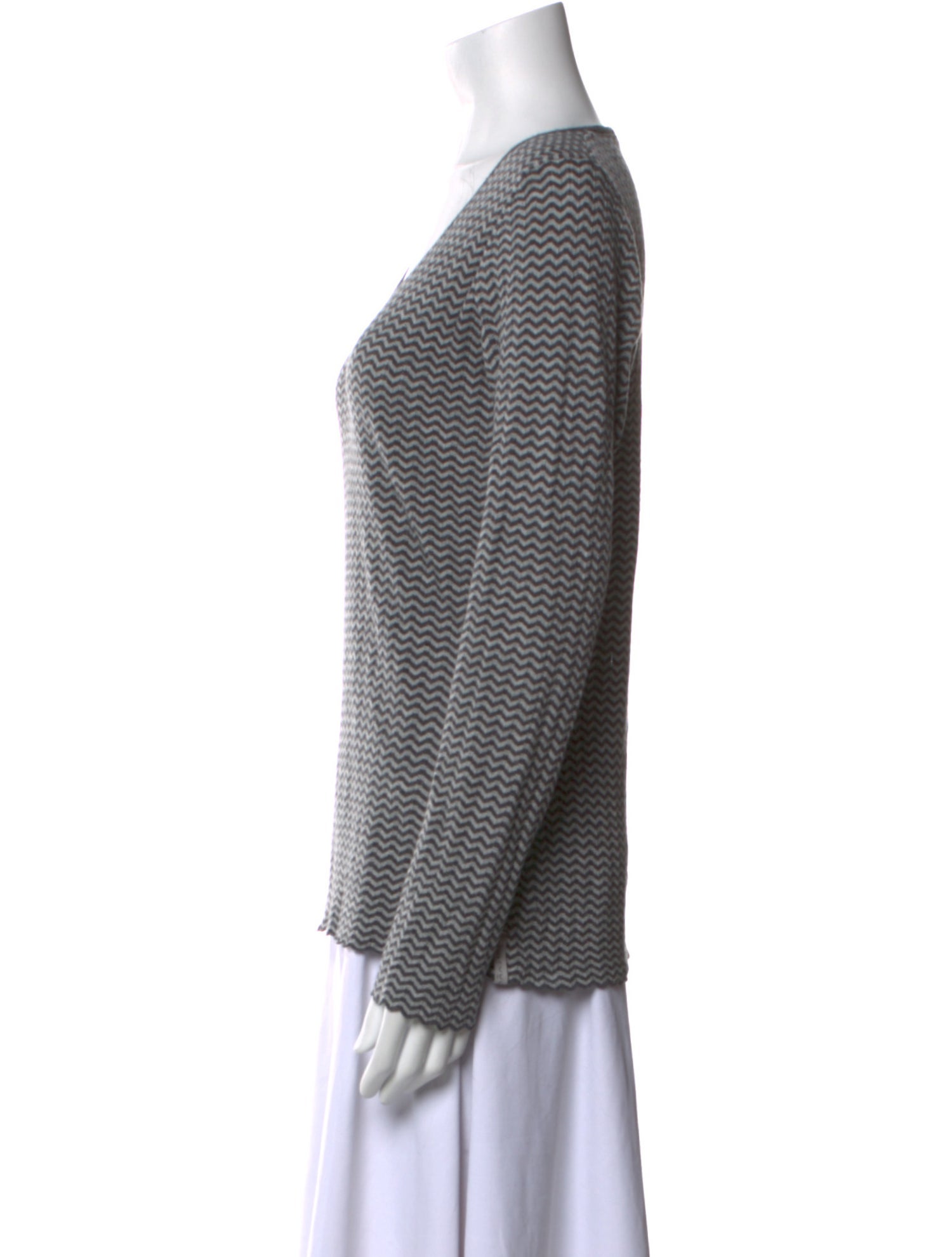 Adolfo Dominguez V-Neck Sweater
