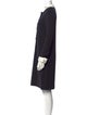 Adolfo Dominguez Mock Neck Knee-Length Dress
