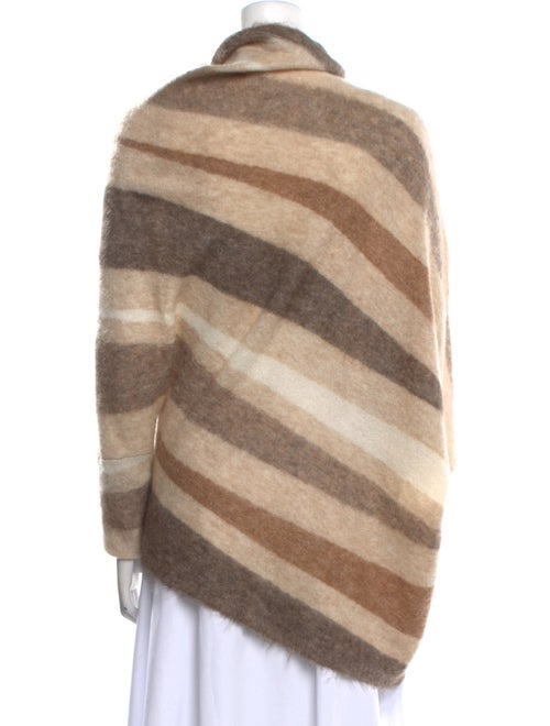 Adolfo Dominguez Striped Turtleneck Sweater