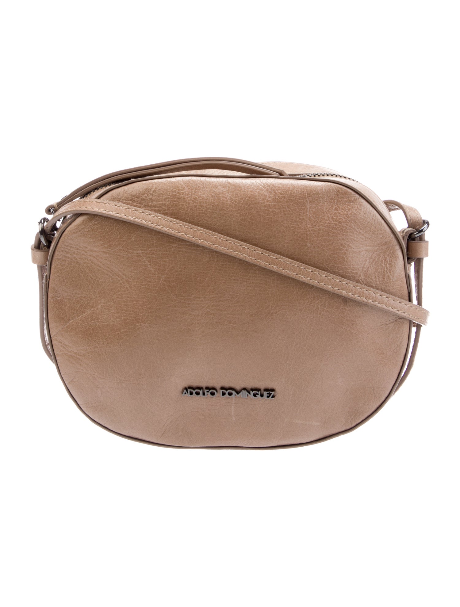 Adolfo Dominguez Leather Crossbody Bag