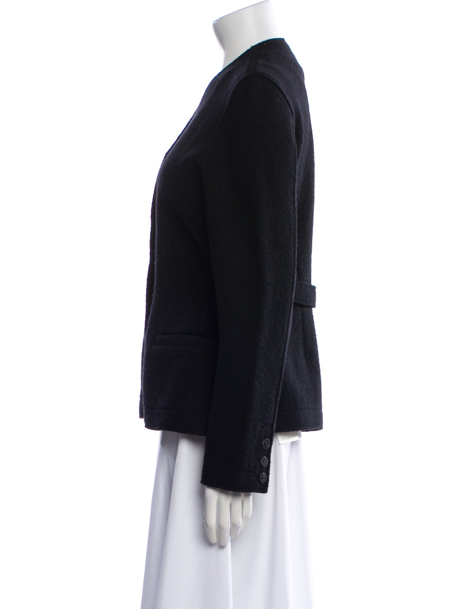 Adolfo Dominguez Merino Wool Evening Jacket