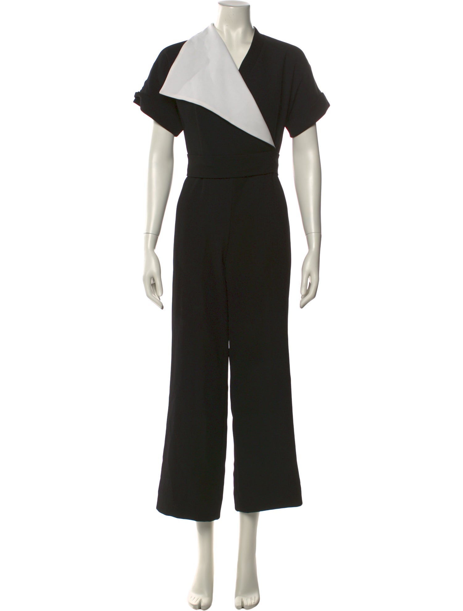 Adolfo Dominguez V-Neck Jumpsuit