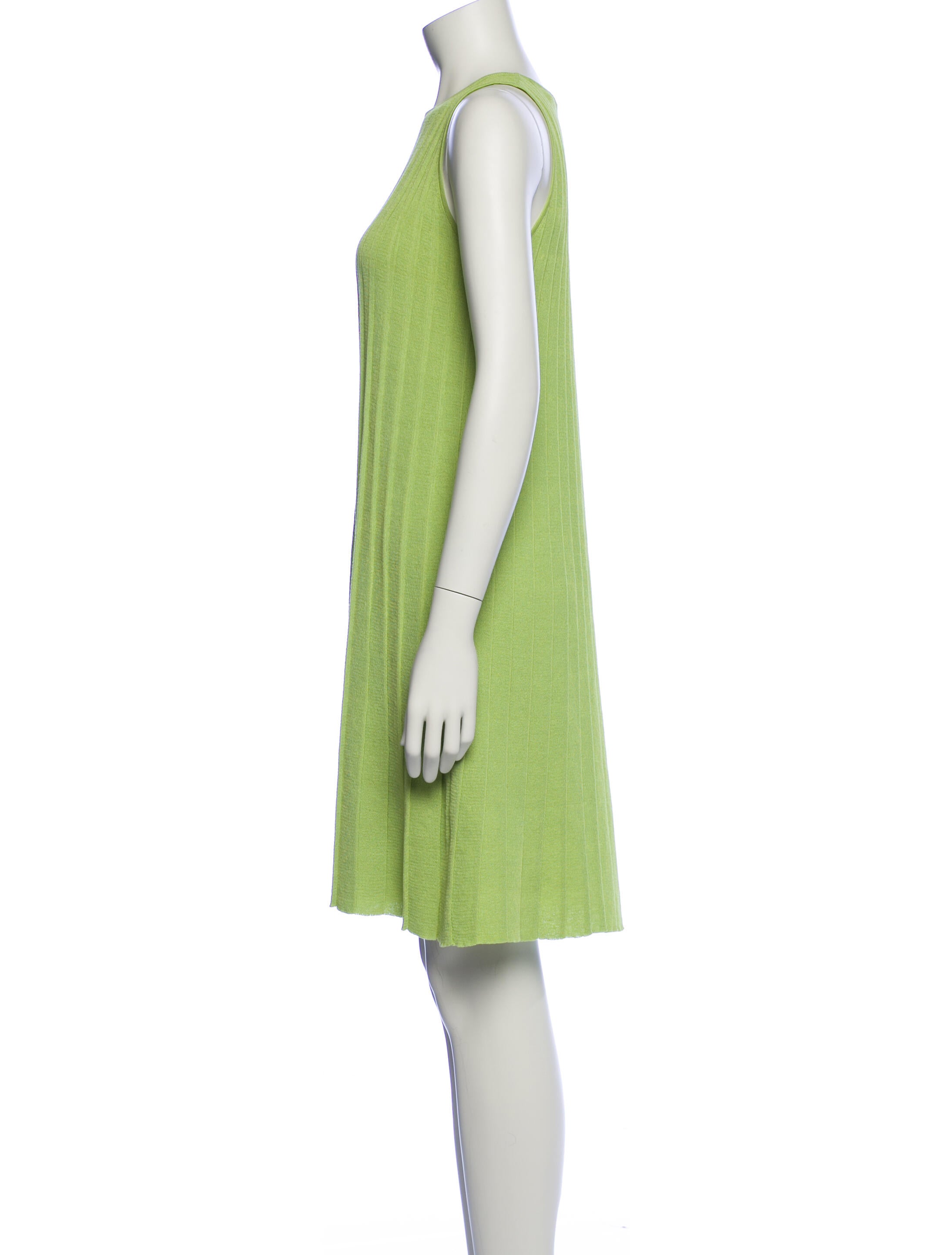 Adolfo Dominguez Crew Neck Mini Dress