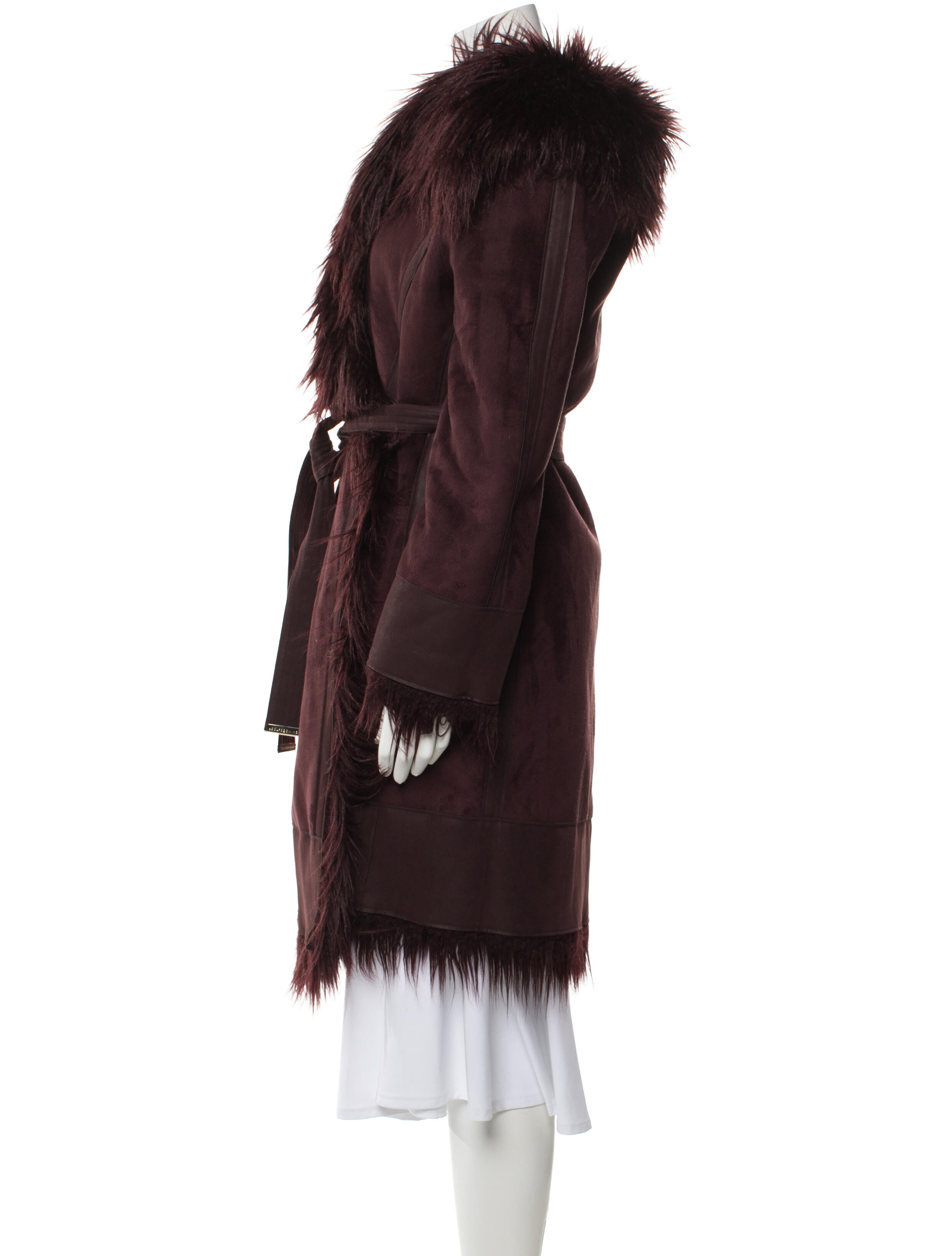 Adolfo Dominguez Faux Fur Coat