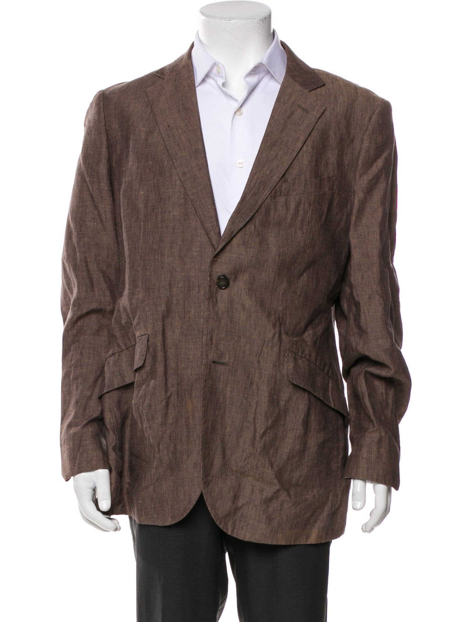 Adolfo Dominguez Linen Blazer