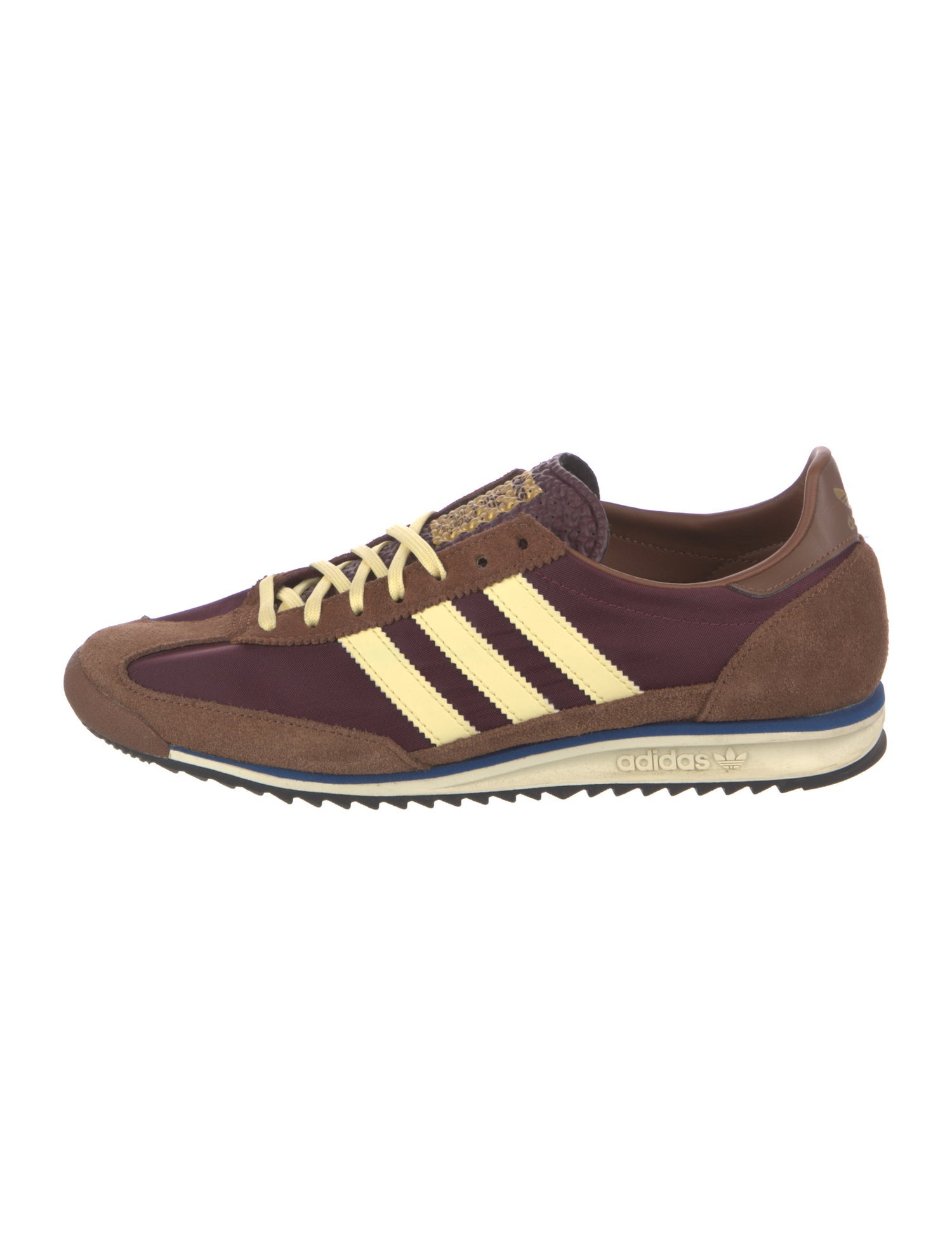 adidas Originals Suede Colorblock Pattern Athletic Sneakers