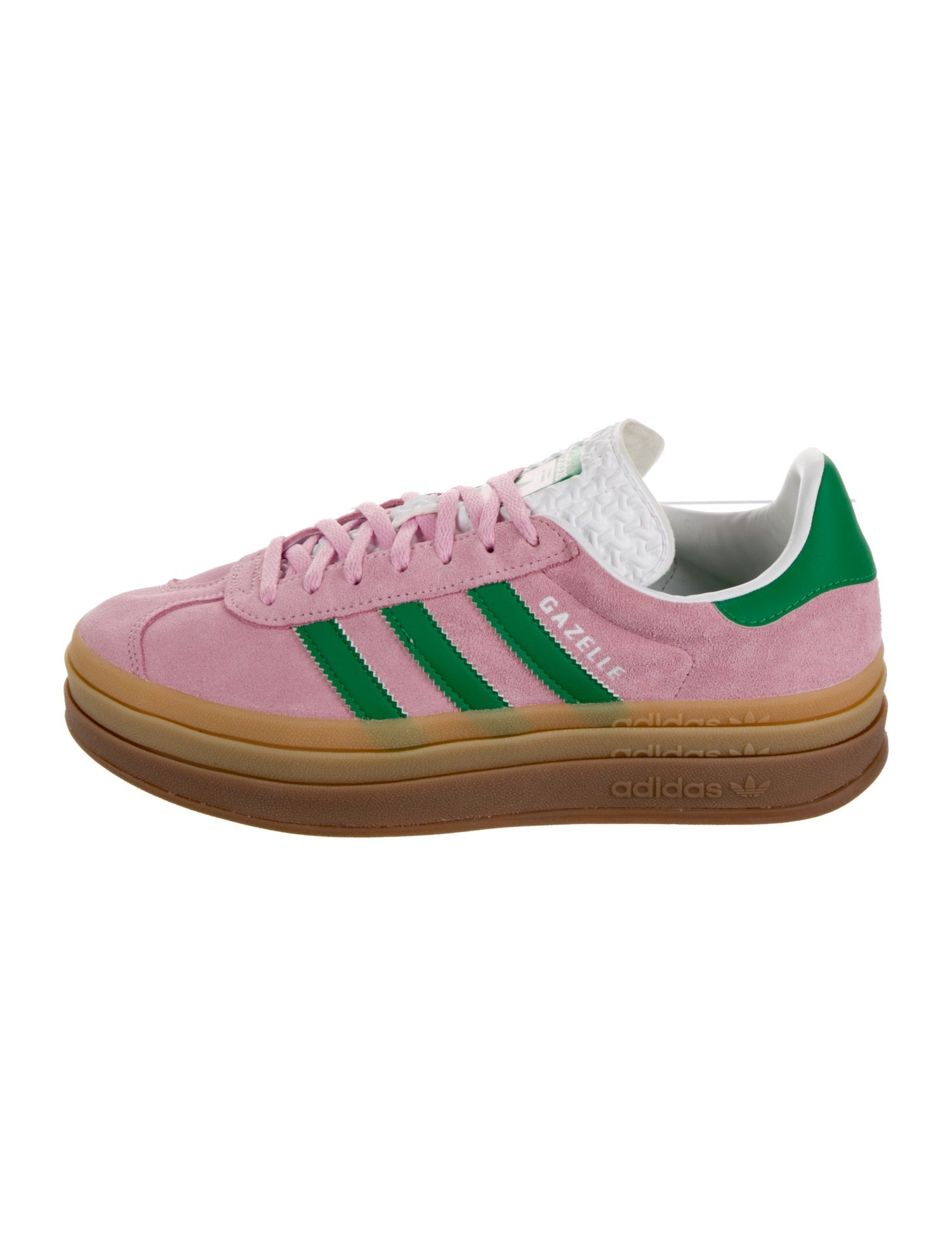 adidas Originals Suede Colorblock Pattern Athletic Sneakers