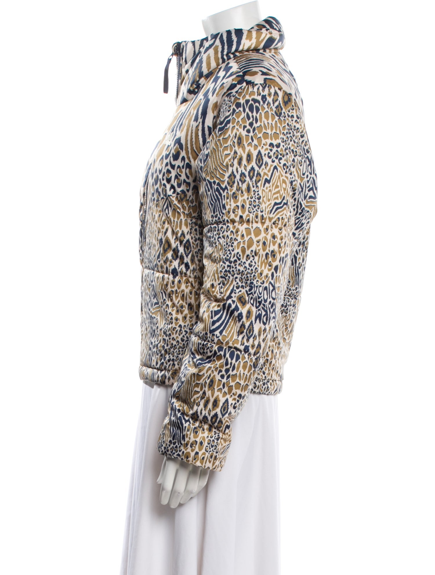 adidas Originals Animal Print Faux Fur Jacket