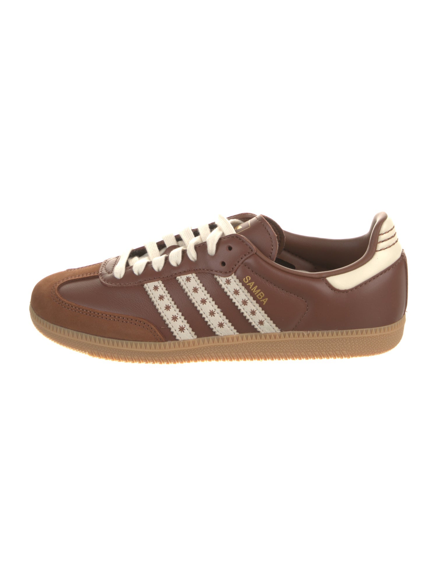 adidas Originals Leather Colorblock Pattern Sneakers