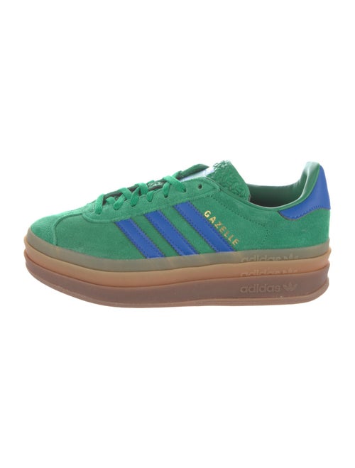 adidas Originals Suede Leather Trim Embellishment Sneakers