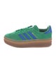adidas Originals Suede Leather Trim Embellishment Sneakers