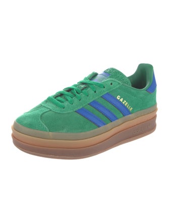 adidas Originals Suede Leather Trim Embellishment Sneakers