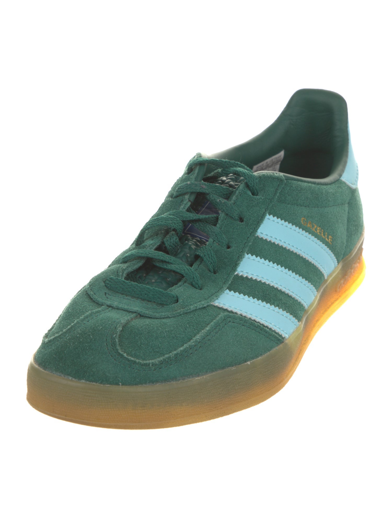 adidas Originals Suede Leather Trim Embellishment Sneakers