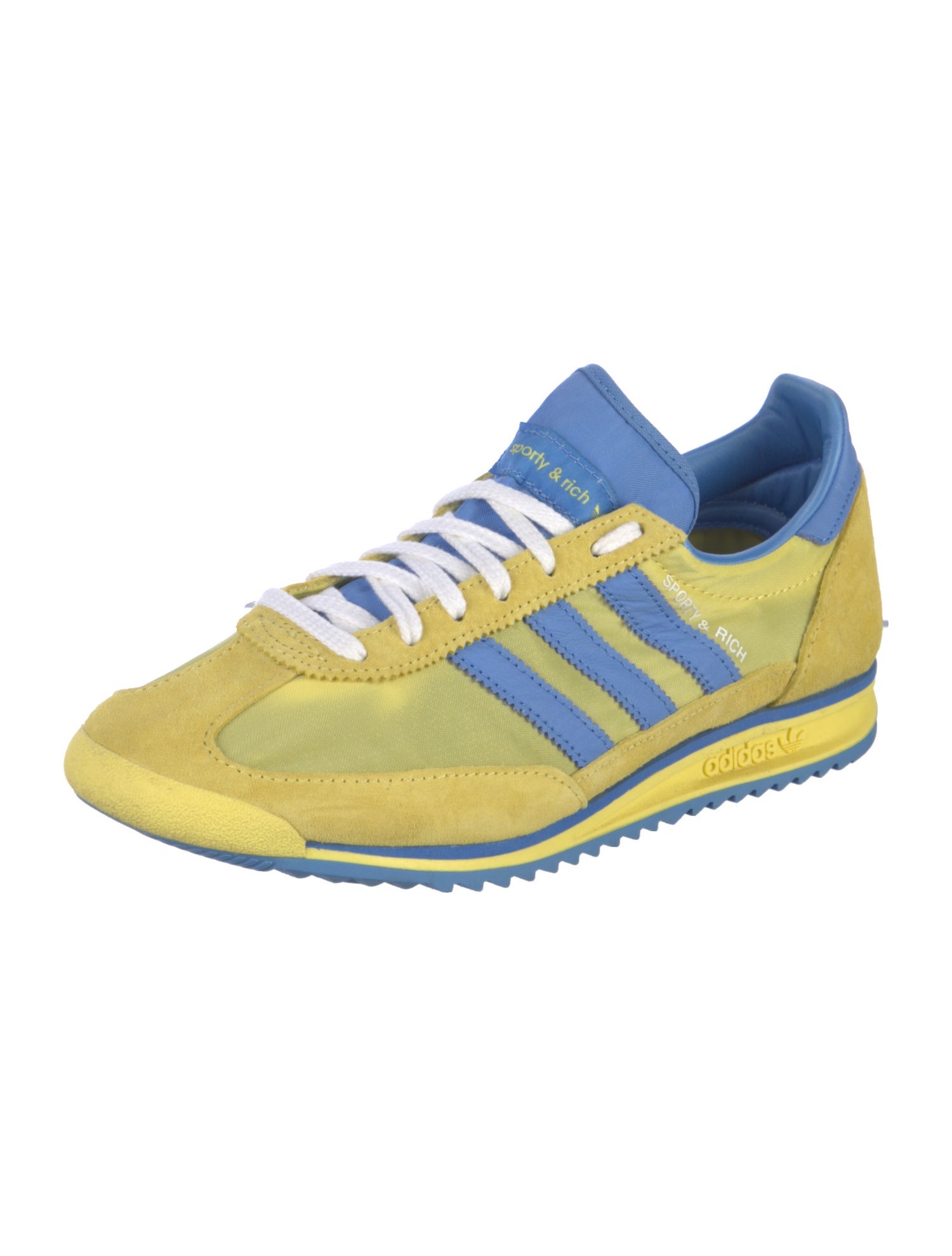 Adidas Original x Sporty & Rich Suede Athletic Sneakers