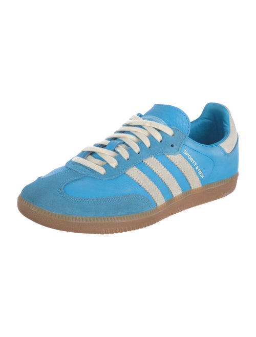 Adidas Original x Sporty & Rich Leather Printed Sneakers