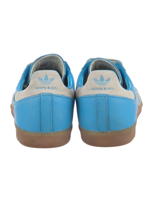 Adidas Original x Sporty & Rich Leather Printed Sneakers