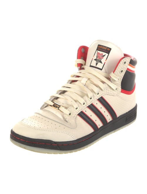 Adidas x ESPN Leather Colorblock Pattern Sneakers