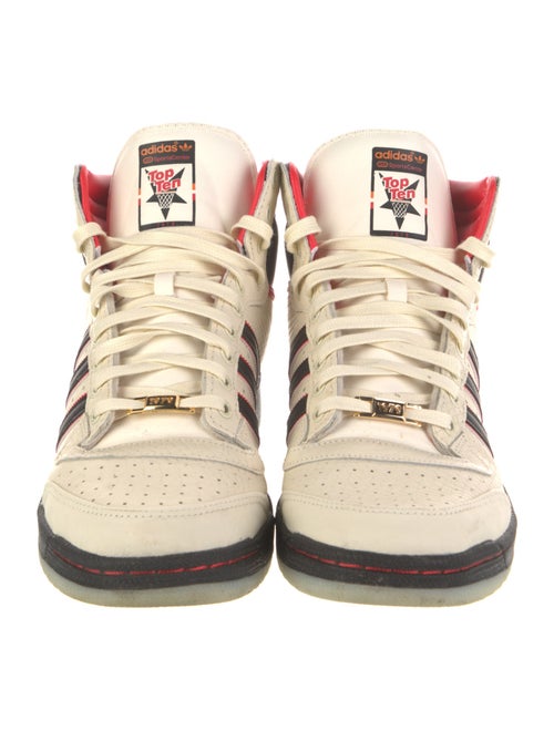 Adidas x ESPN Leather Colorblock Pattern Sneakers