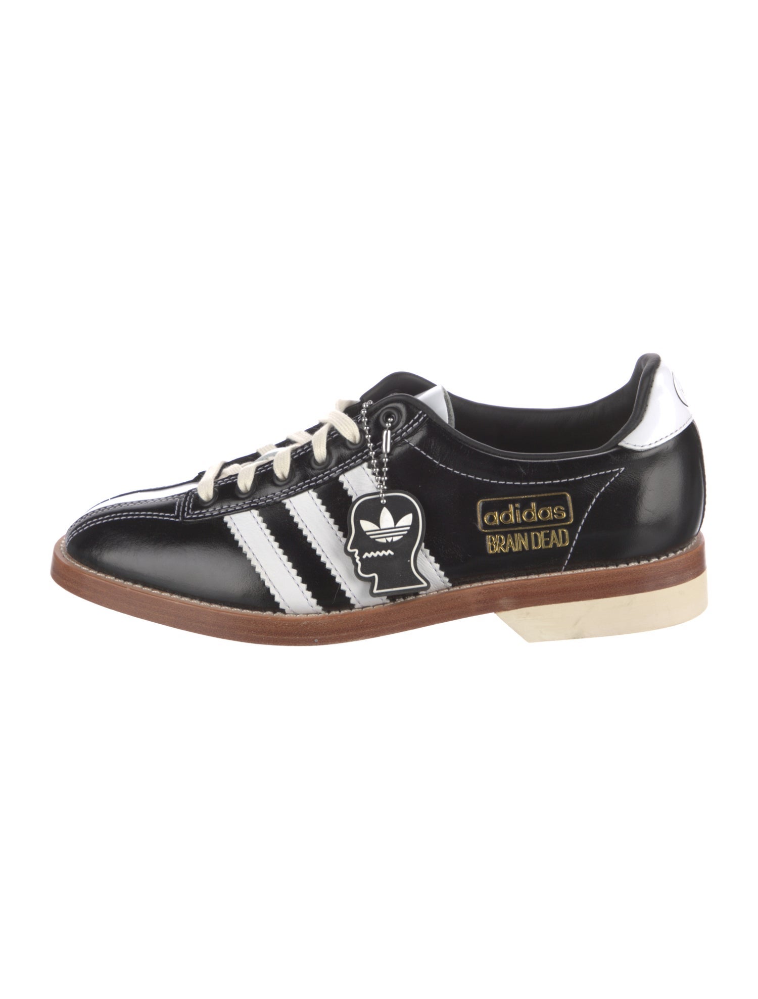 Adidas x Braindead Leather Printed Sneakers