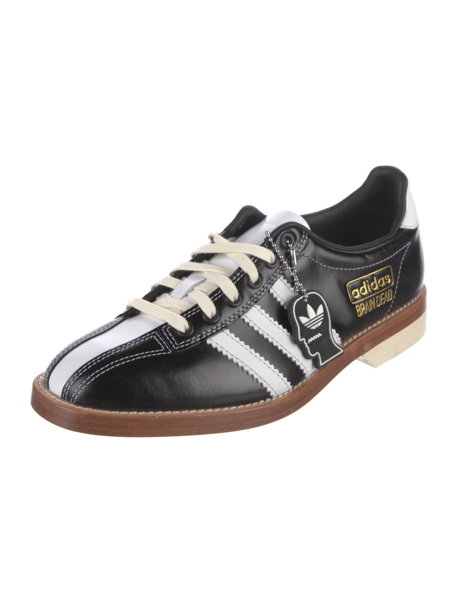 Adidas x Braindead Leather Printed Sneakers