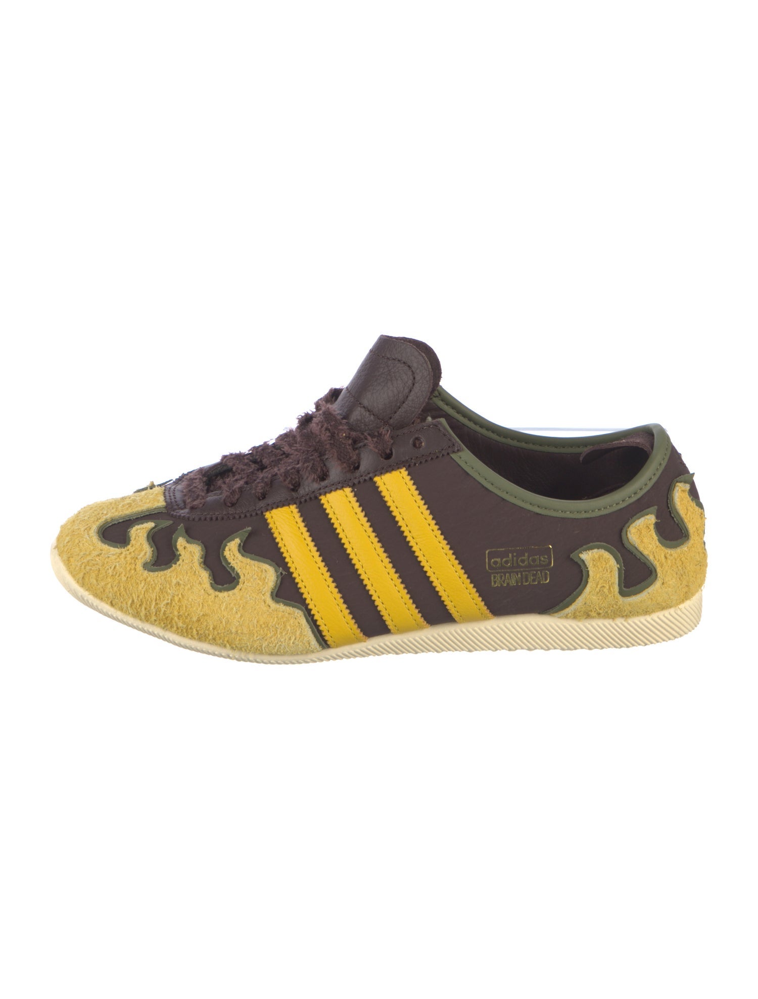 Adidas x Braindead Suede Printed Sneakers