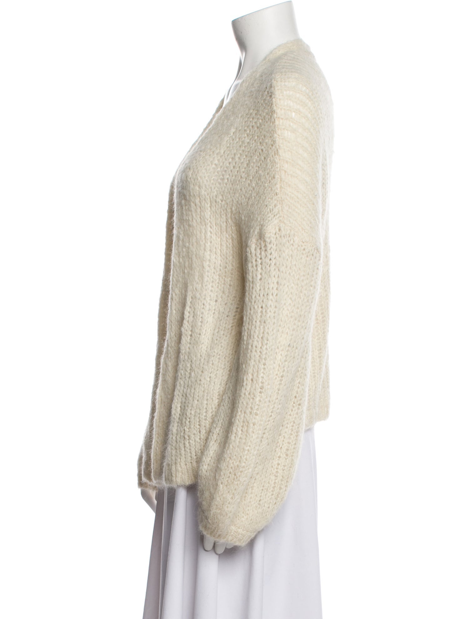 Atelier Delphine Alpaca Open Front Sweater