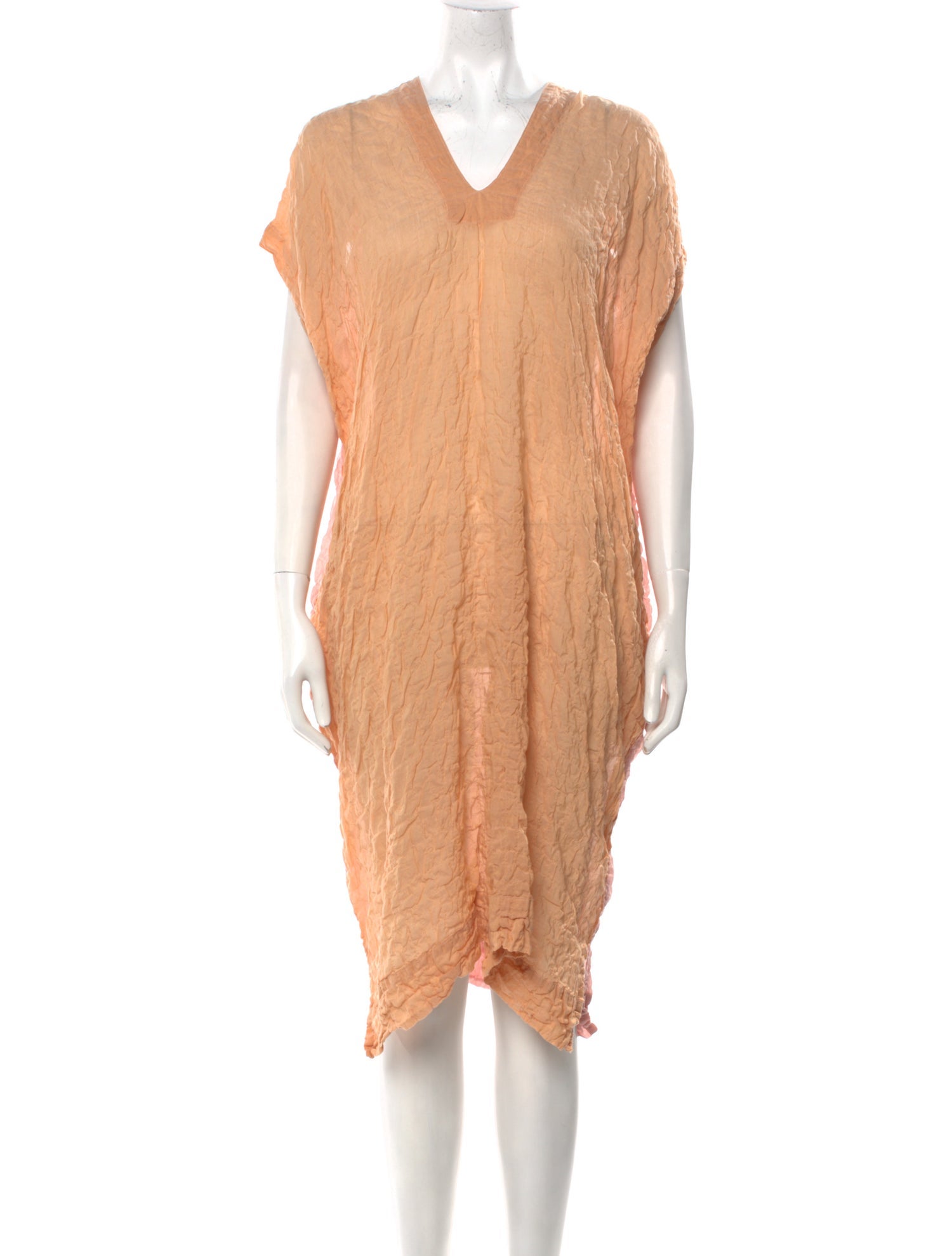 Atelier Delphine V-Neck Knee-Length Dress w/ Tags