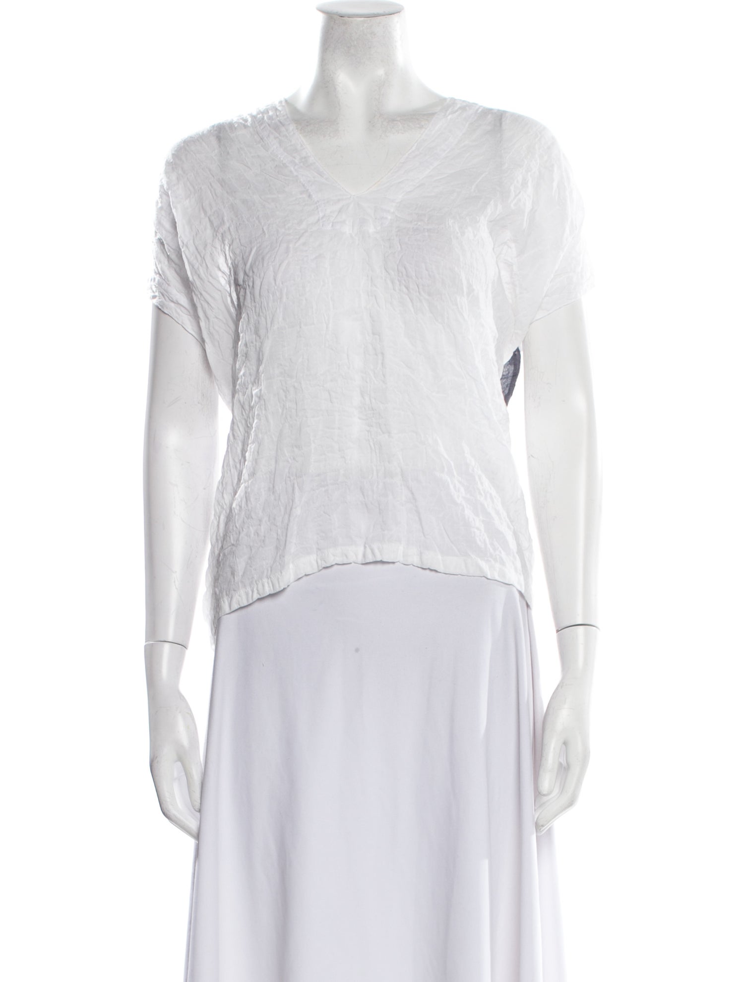 Atelier Delphine V-Neck Short Sleeve T-Shirt