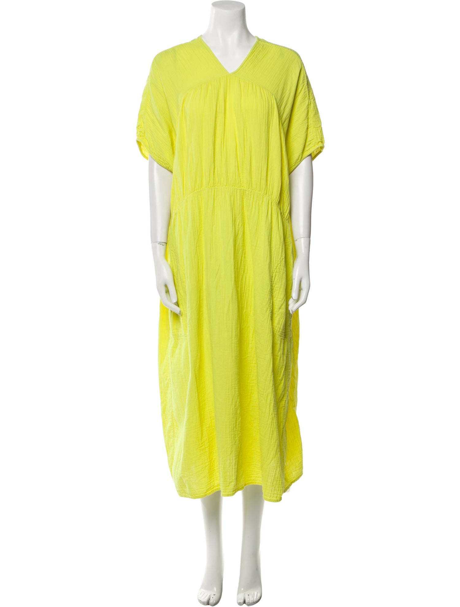 Atelier Delphine V-Neck Long Dress