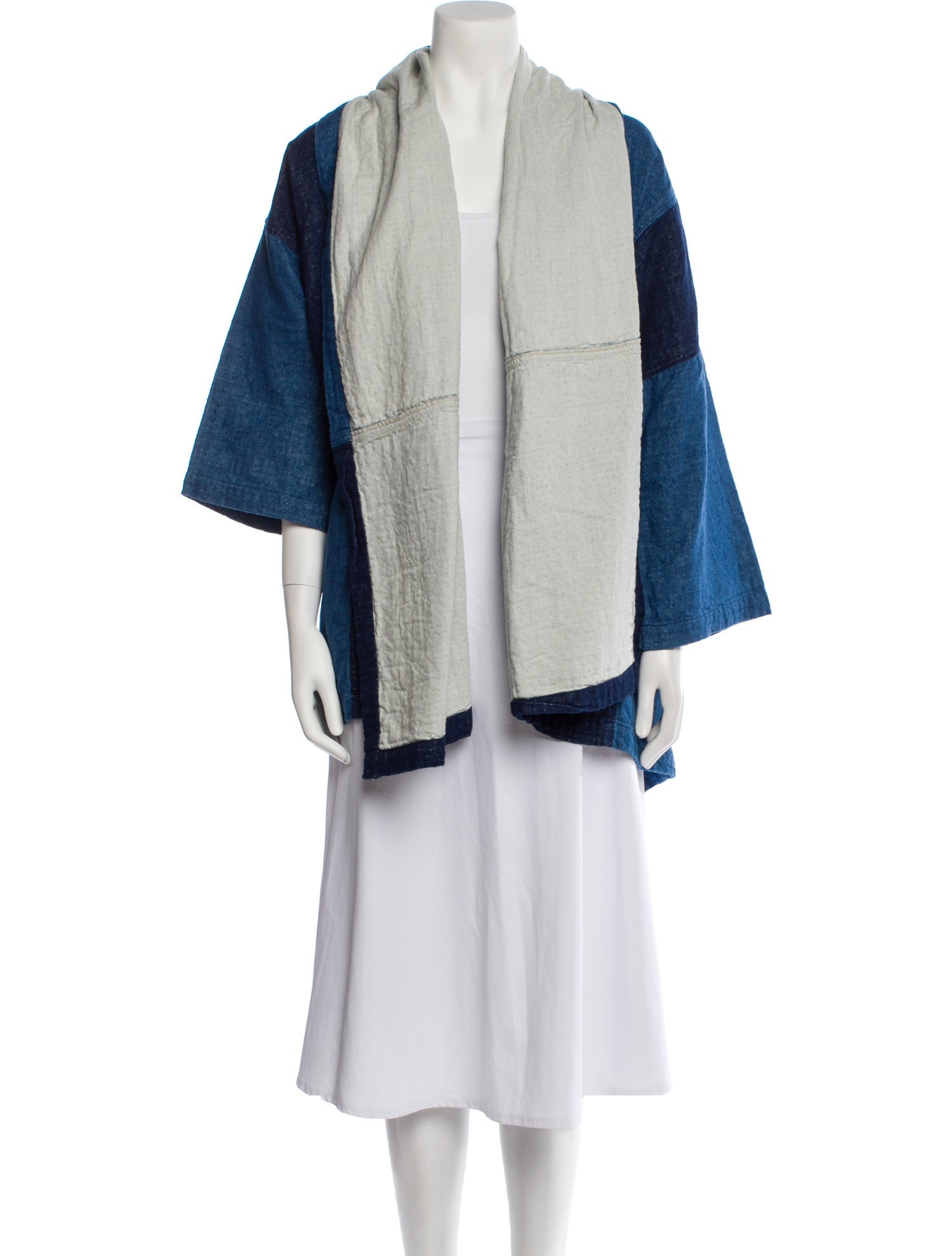 Atelier Delphine Colorblock Pattern Jacket