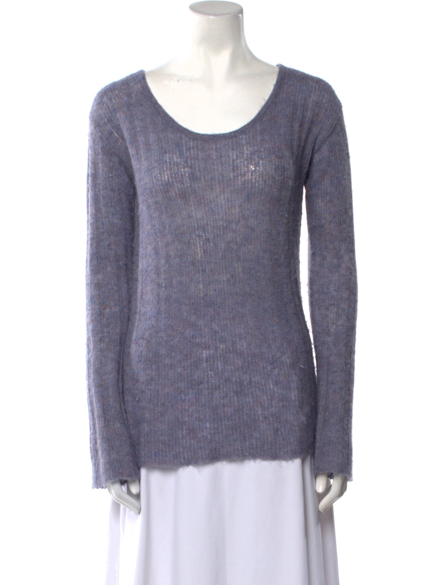 Atelier Delphine Baby Alpaca Scoop Neck Sweater