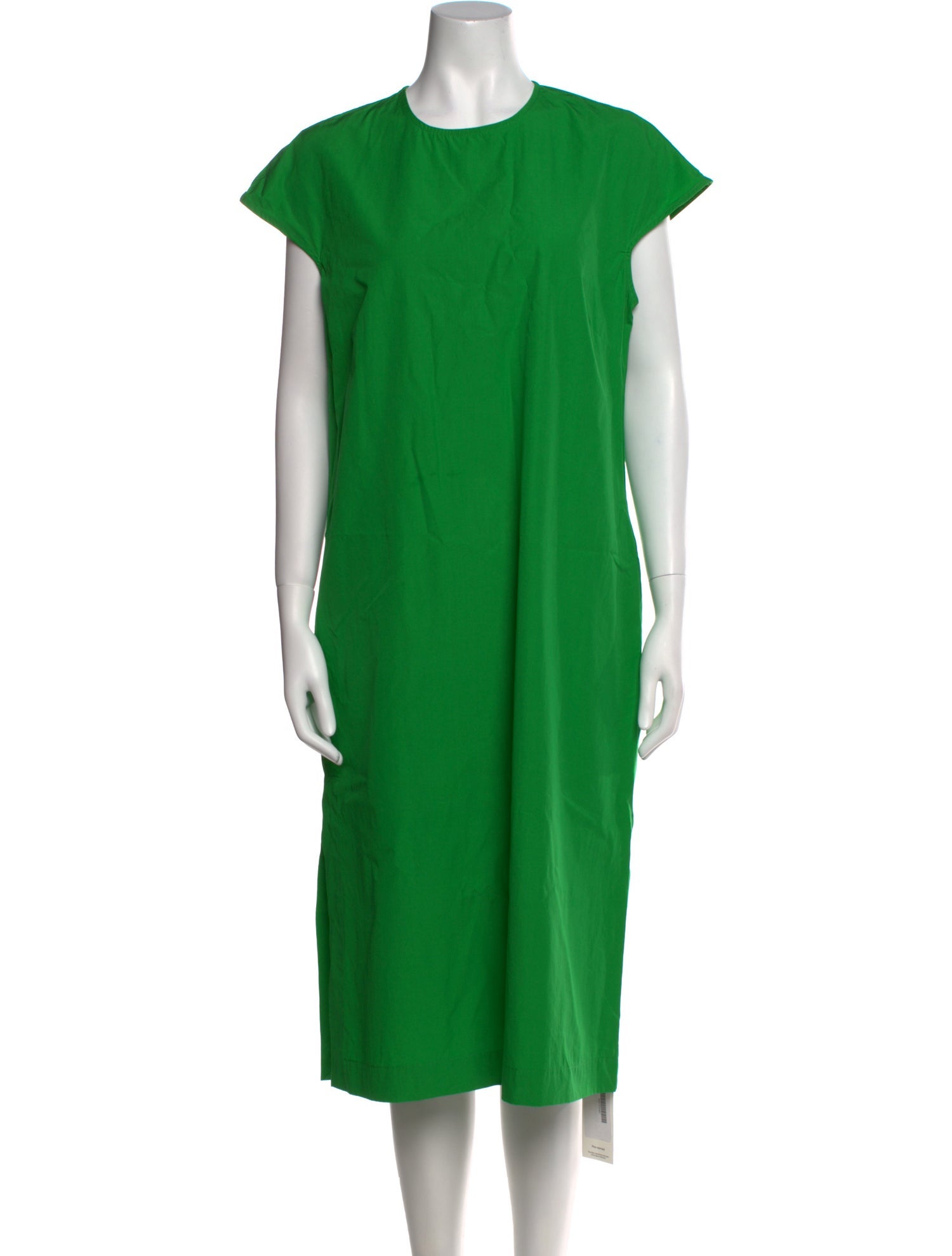 Atelier Delphine Crew Neck Midi Length Dress