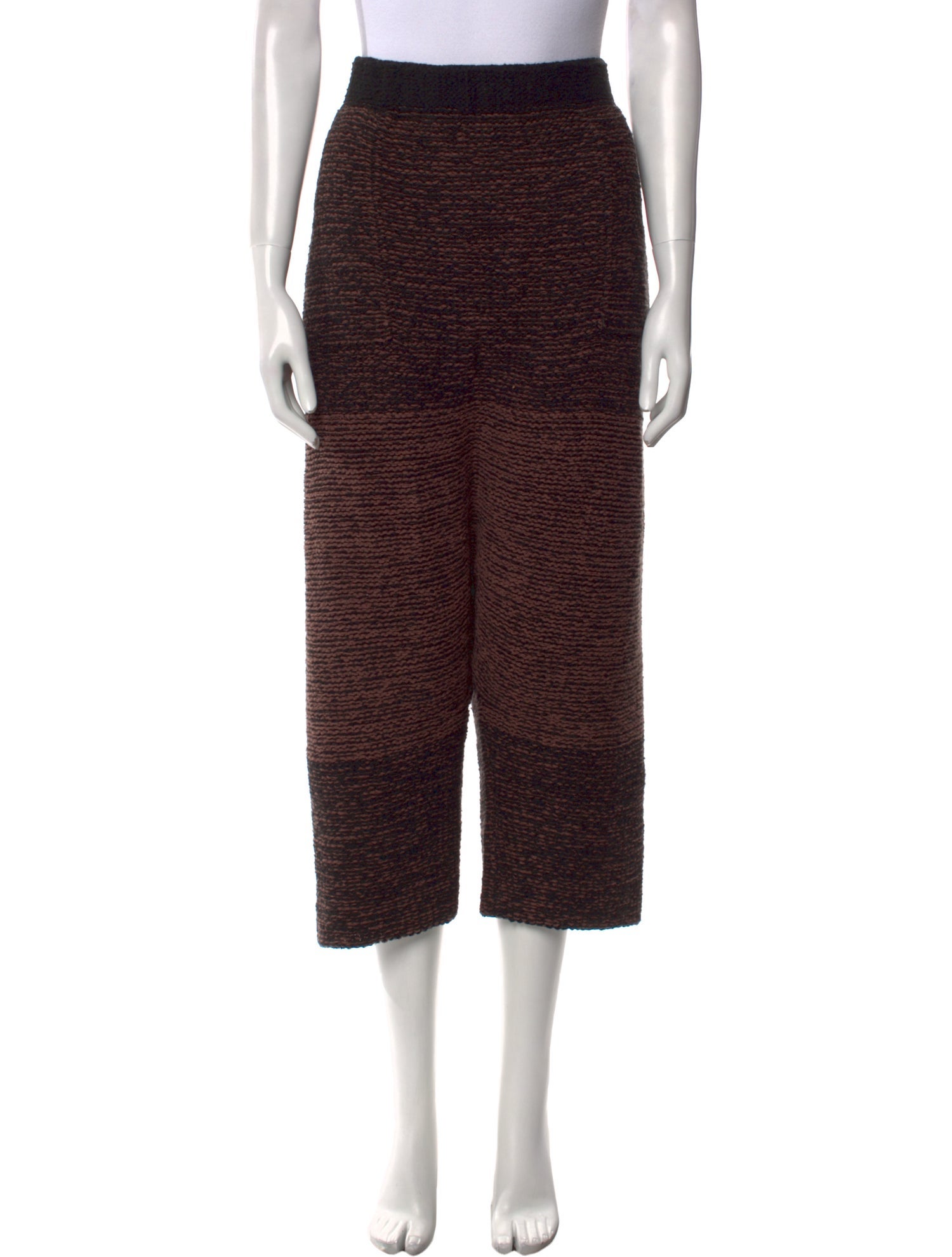 Atelier Delphine Striped Wide Leg Pants