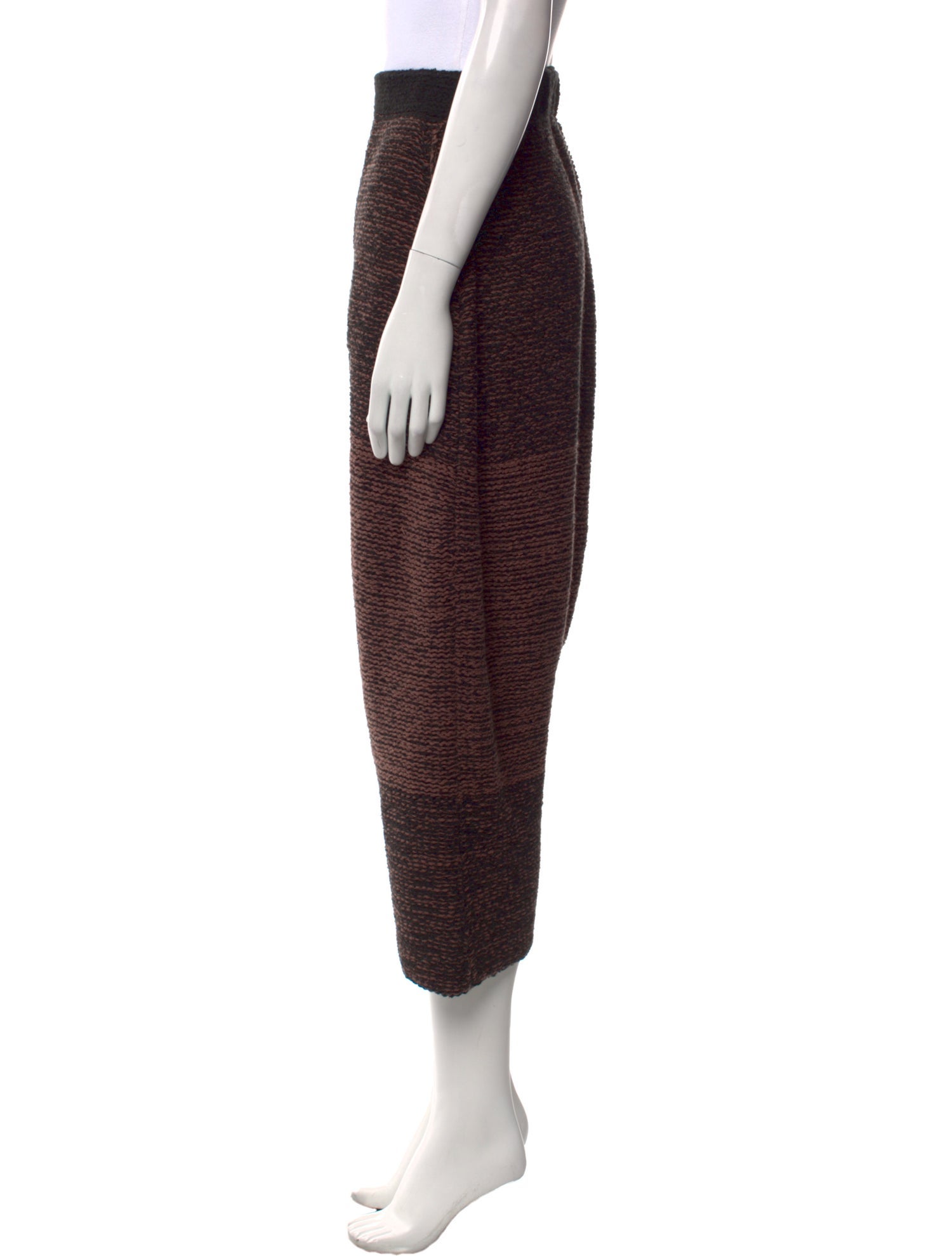 Atelier Delphine Striped Wide Leg Pants